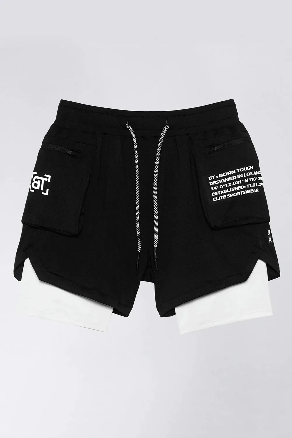 3600 . AirPro Regular-Fit Shorts - Black