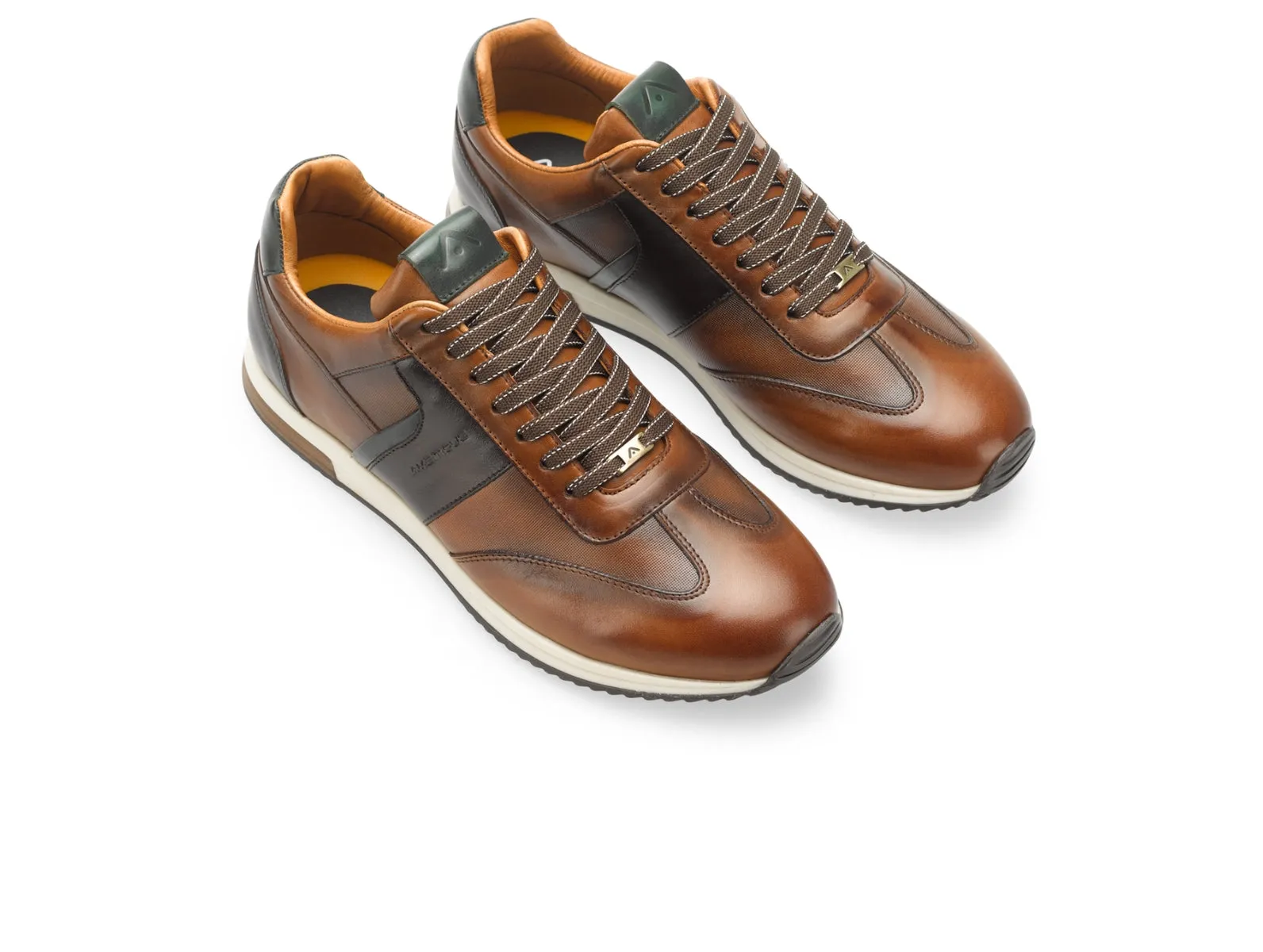 Ambitious SLOW Classic Sneaker 11721 - Cognac Combi