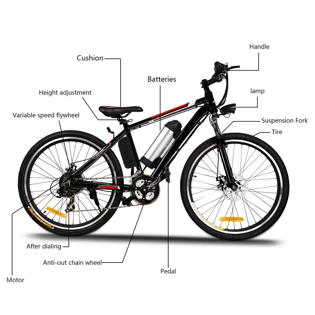 Ancheer 26 Inch Wheel 250W Electric Mountain Bike