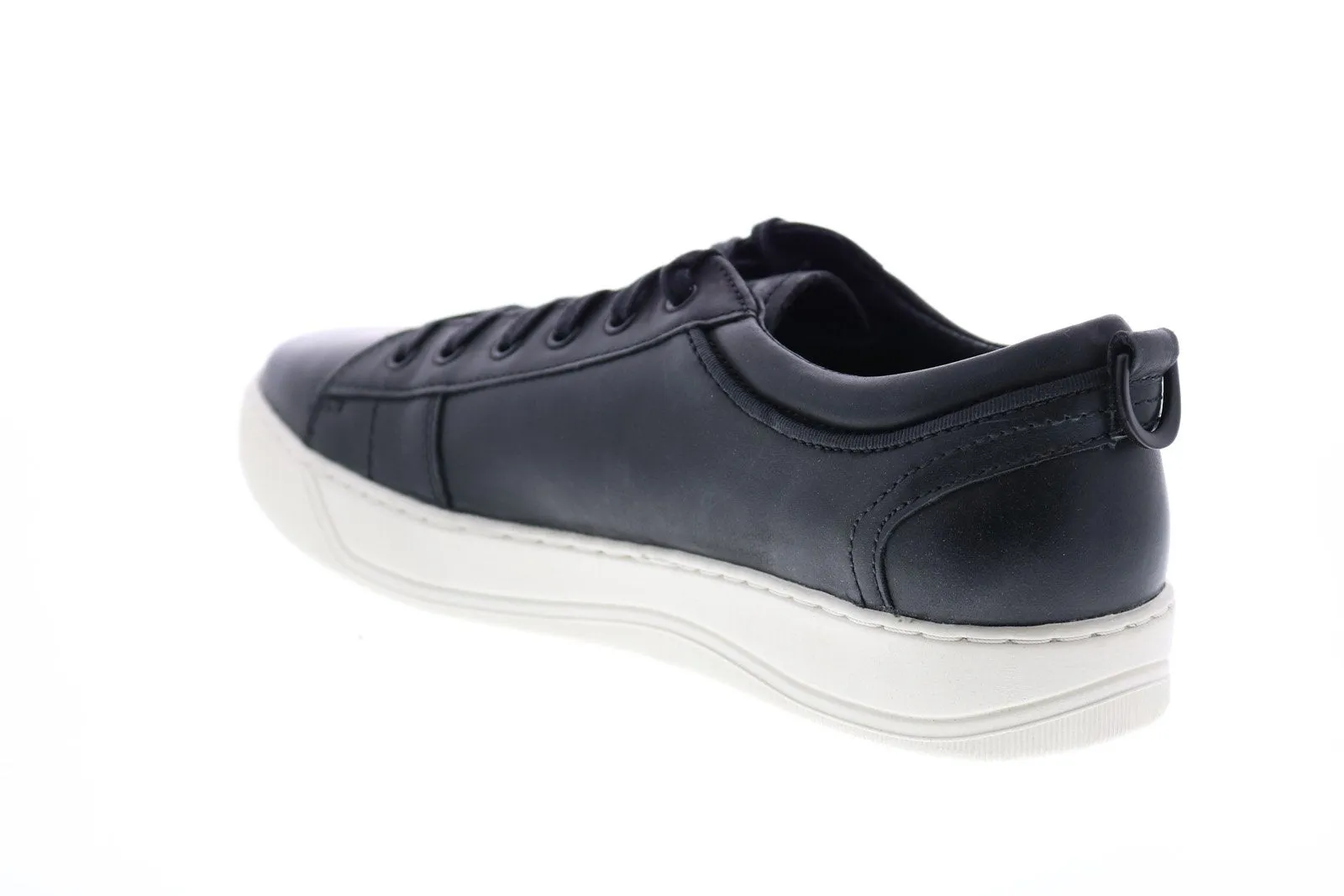 Andrew Marc Darwood AMDARWL-060 Mens Black Leather Lifestyle Sneakers Shoes