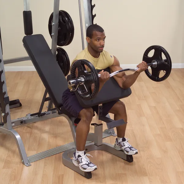 Body Solid GS348QP4 Series 7 Smith Machine Complete Package