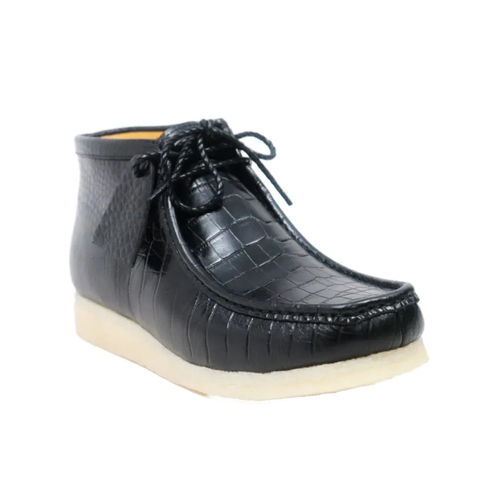 British Walkers Gators Wallabee Boots Men's Alligator Leather