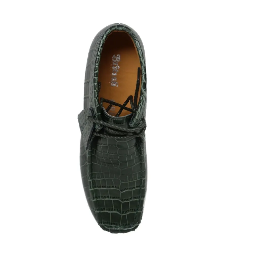 British Walkers Gators Wallabee Boots Men's Alligator Leather
