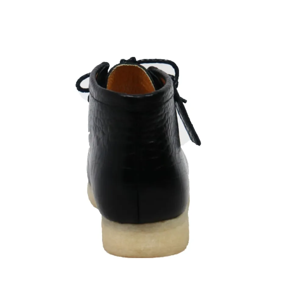 British Walkers Gators Wallabee Boots Men's Alligator Leather