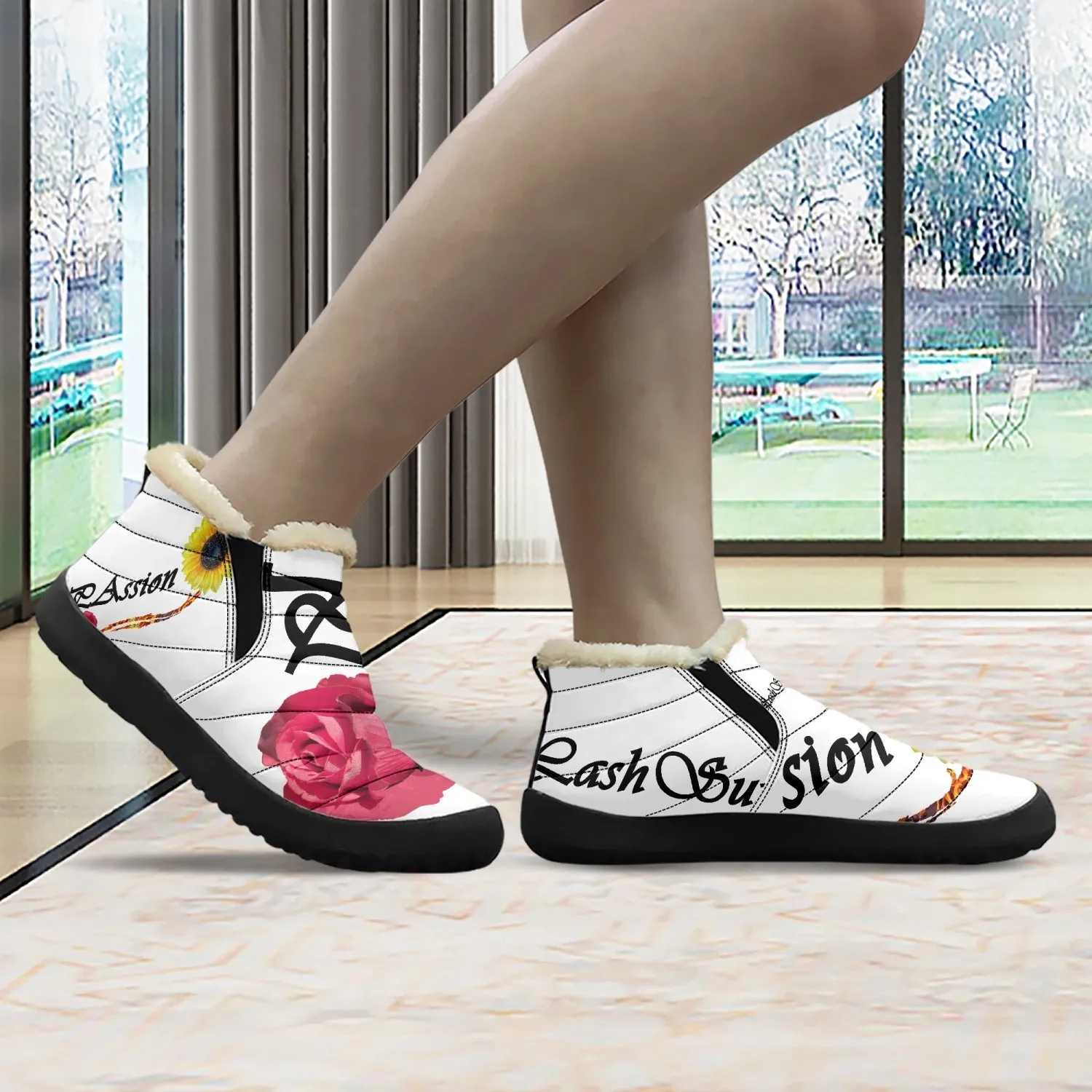 Casual Cotton-pad Fur Shoes