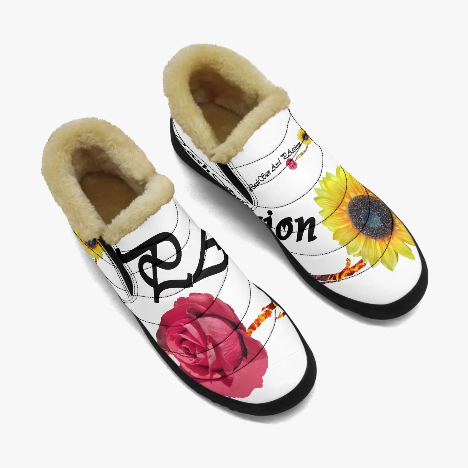 Casual Cotton-pad Fur Shoes