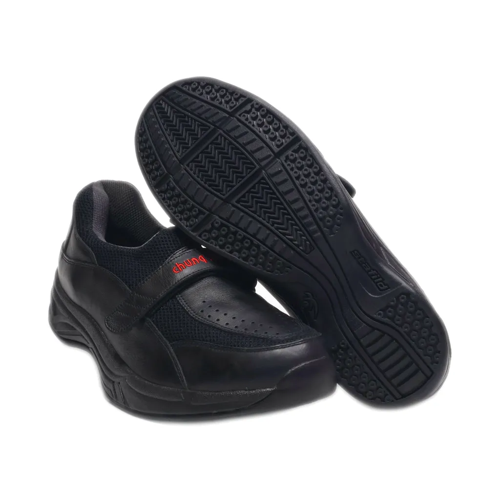 Chung Shi None Casual Lace Ups Leather Black Colour For Men