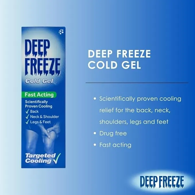 Deep Freeze Pain Relief Gel (100g)