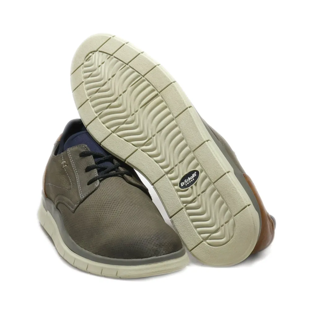 Dr. Scholl'S Casual Lace Ups Nubuck Grey Colour For Men