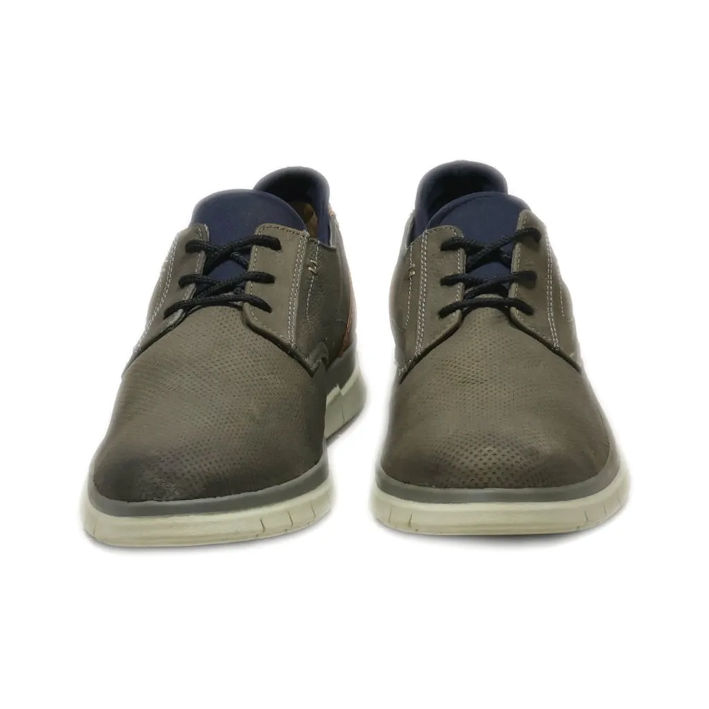 Dr. Scholl'S Casual Lace Ups Nubuck Grey Colour For Men