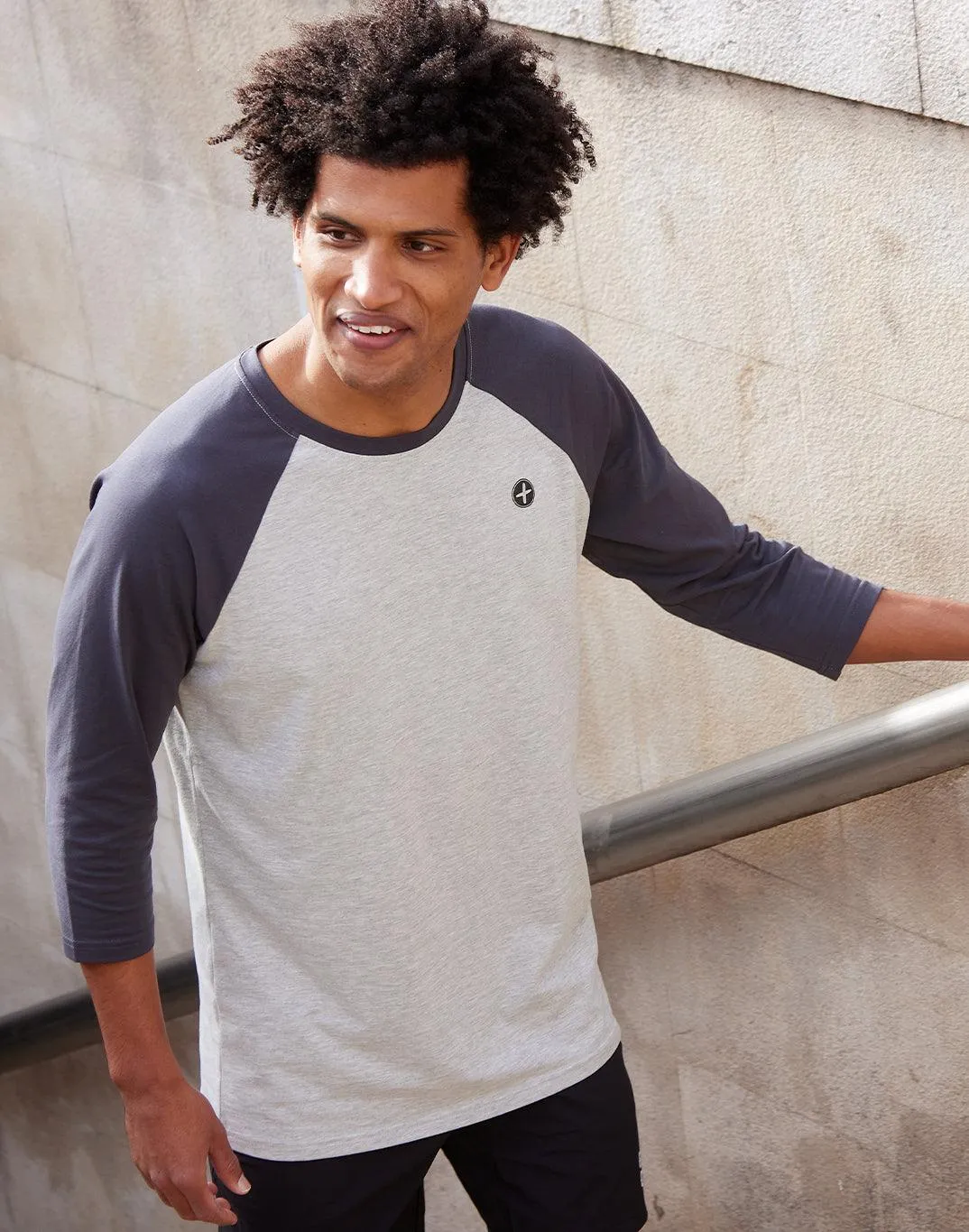 Home Run Tee in Orbit Marl