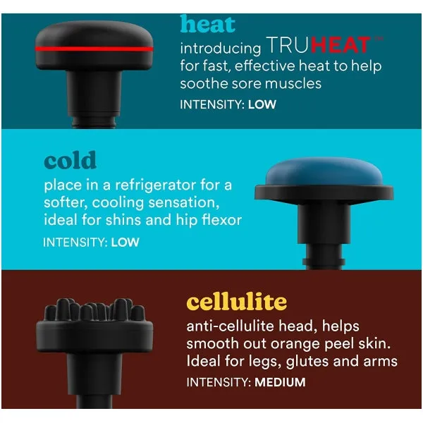 Homedics Pro Physio Massage Gun with Heated Head | PGM-1000-GB