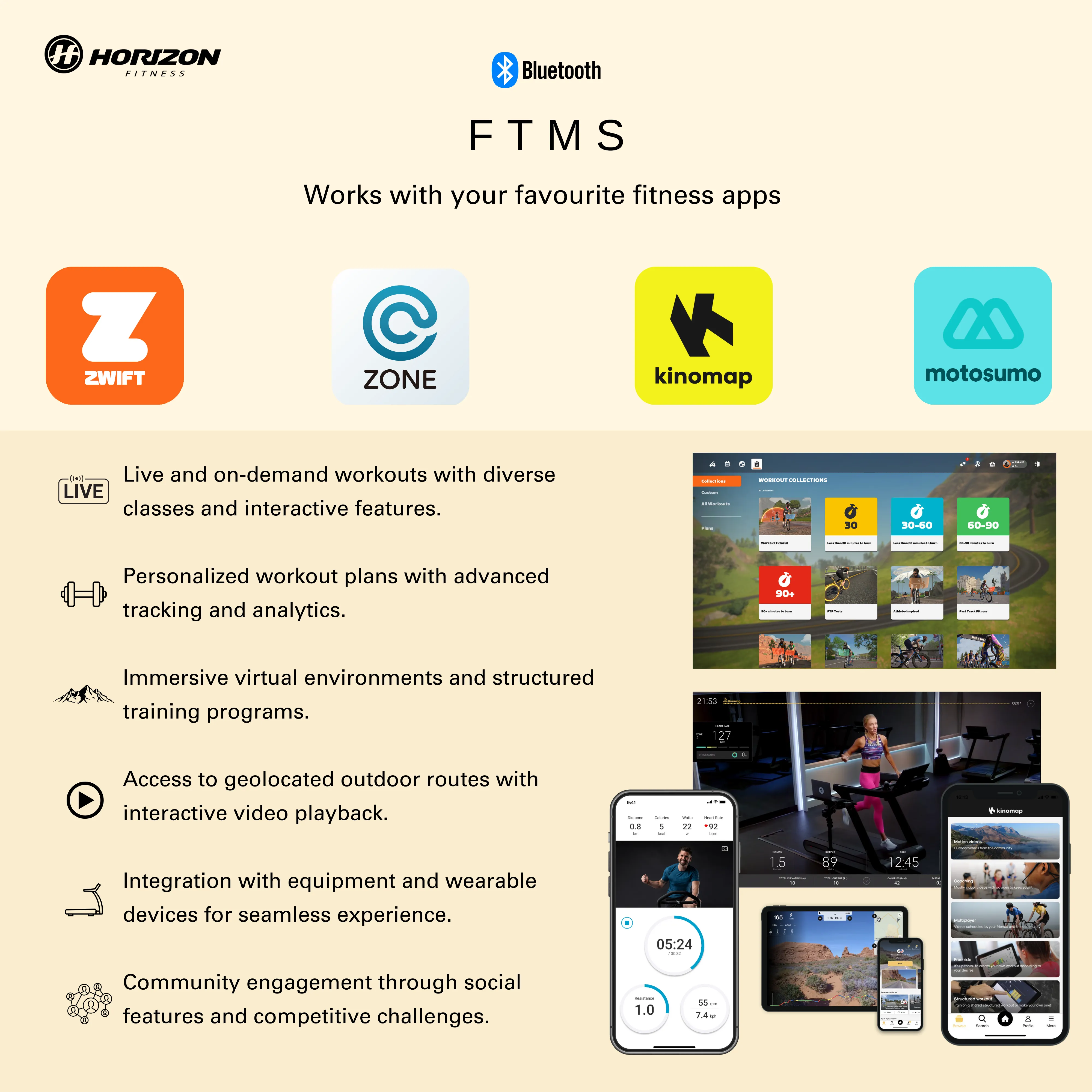 Horizon 5.0IC Indoor cycle