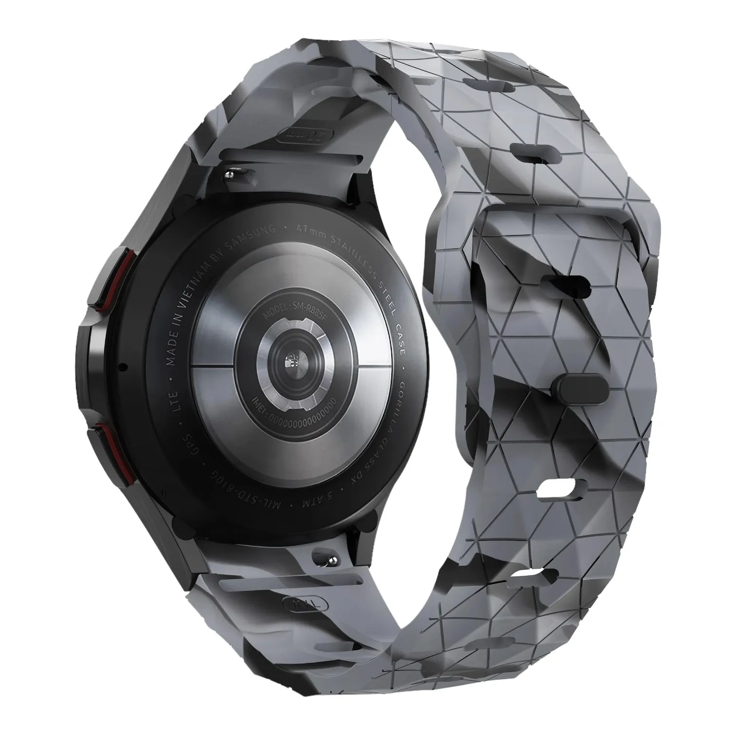 Kogan Hybrid  Smart Watch Silicone Football Pattern Watch Straps