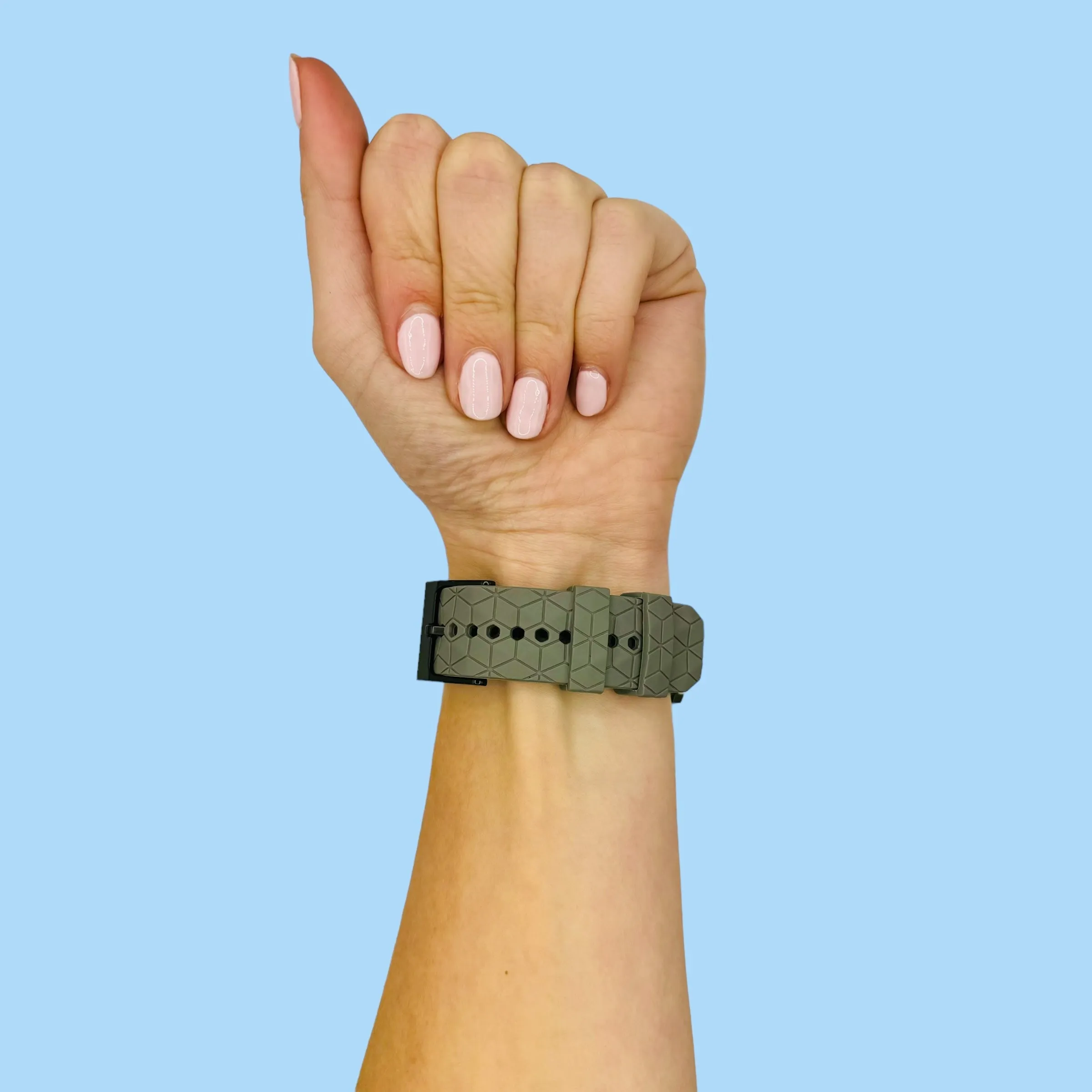 Kogan Hybrid  Smart Watch Silicone Football Pattern Watch Straps