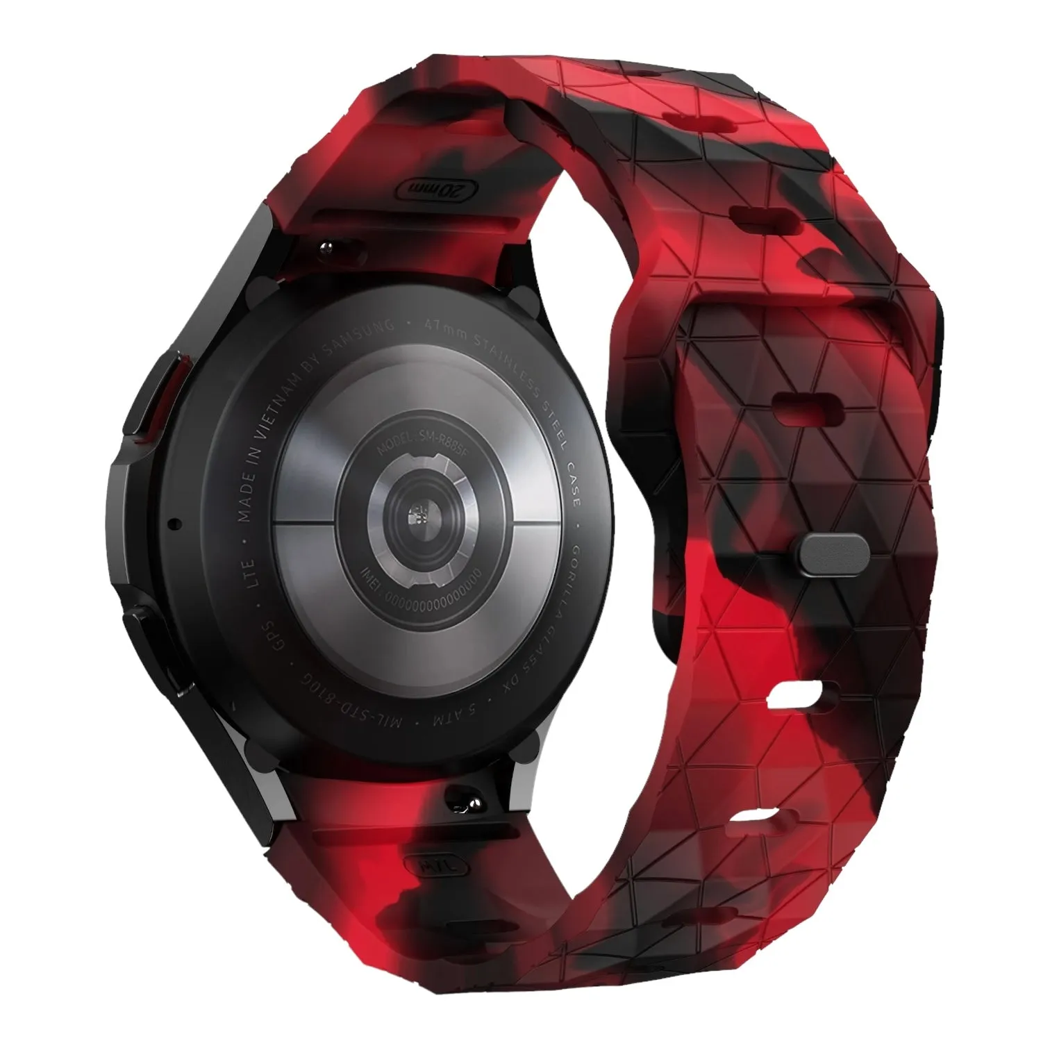Kogan Hybrid  Smart Watch Silicone Football Pattern Watch Straps