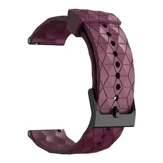 Kogan Hybrid  Smart Watch Silicone Football Pattern Watch Straps