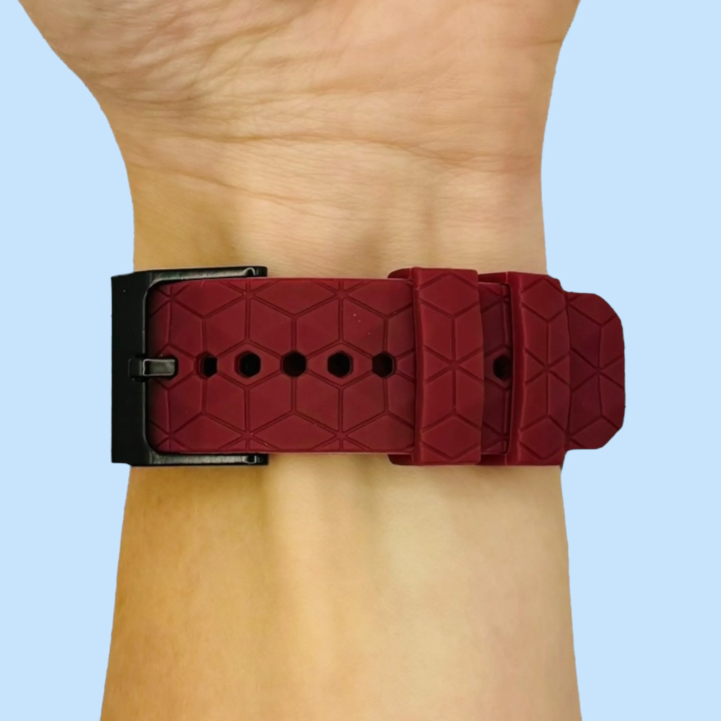Kogan Hybrid  Smart Watch Silicone Football Pattern Watch Straps