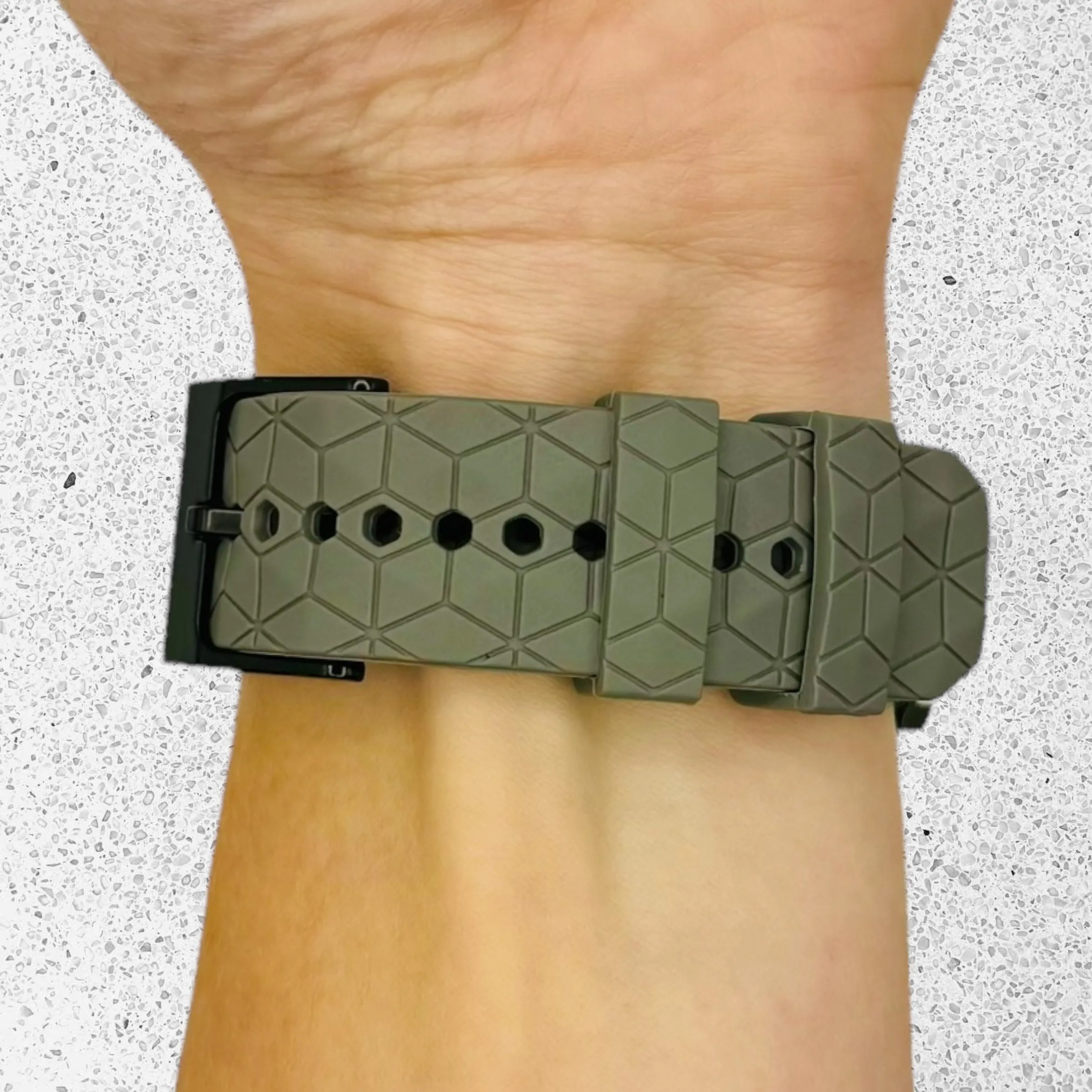 Kogan Hybrid  Smart Watch Silicone Football Pattern Watch Straps