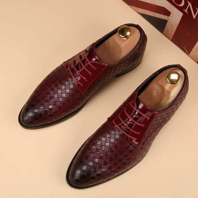 Lace Up Business Leather Casual Shoes