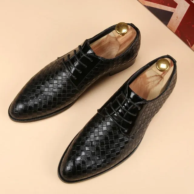 Lace Up Business Leather Casual Shoes