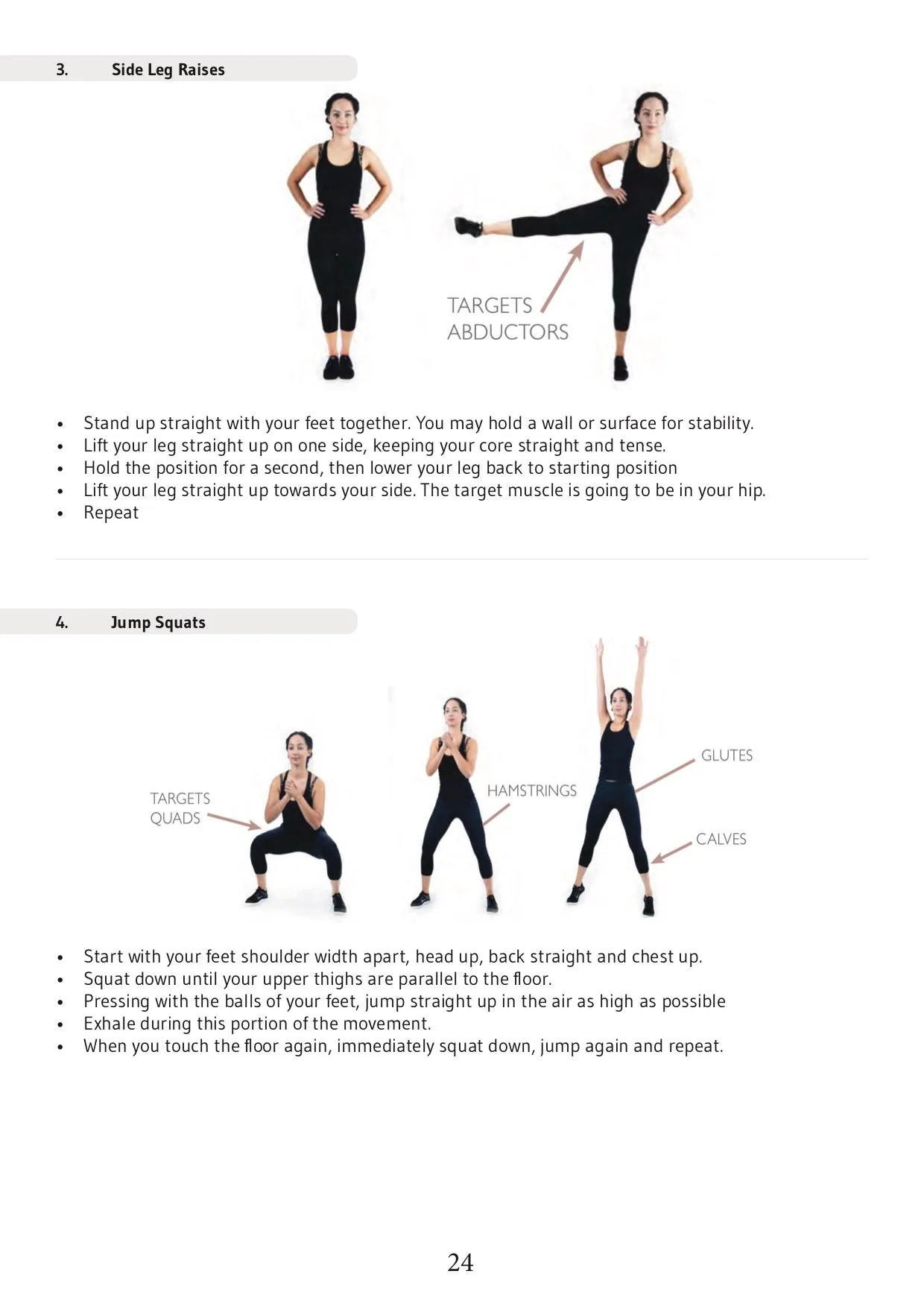 LUXE 4 Week Workout   Meal Plan E-Guide Bundle