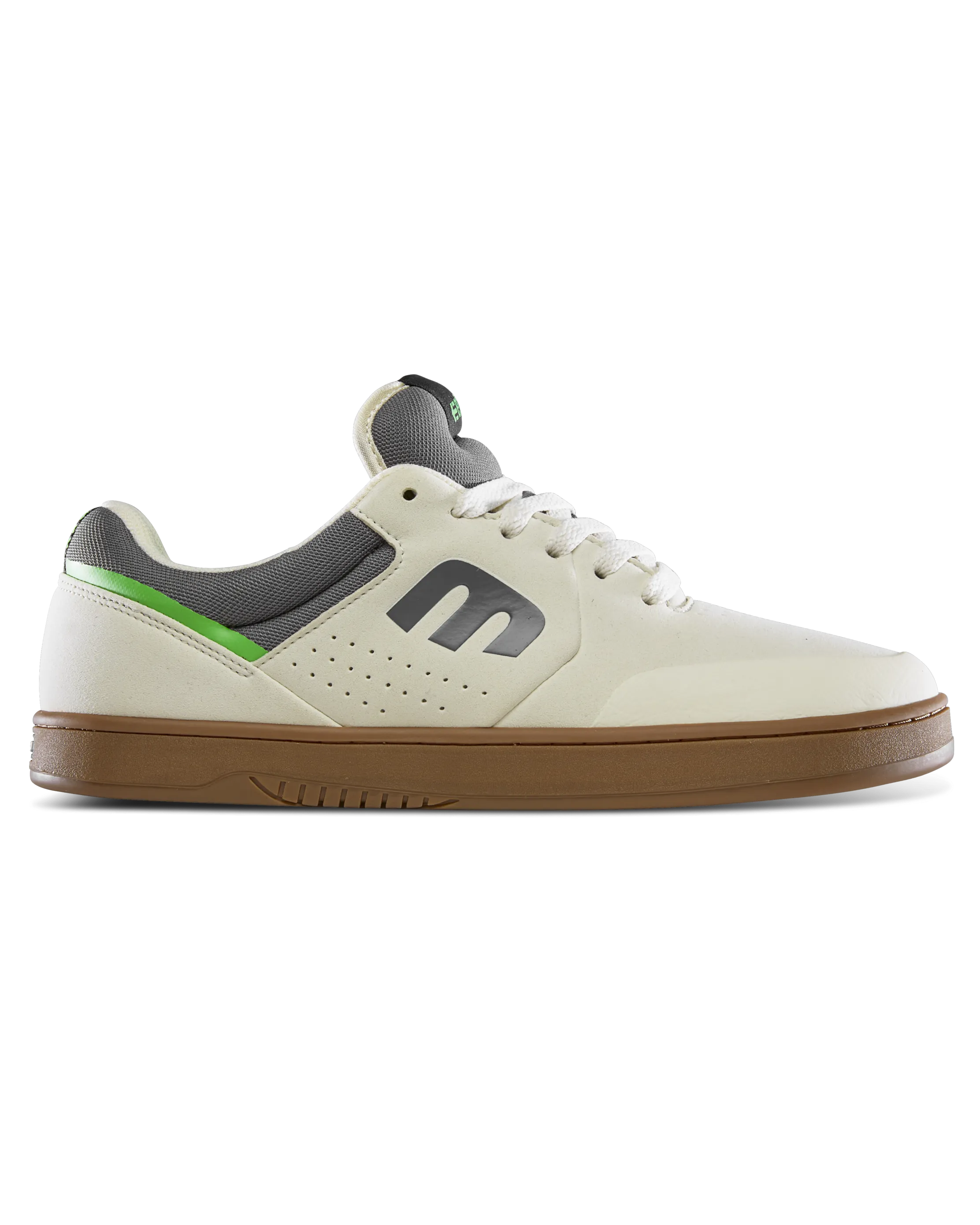 Marana Michelin Shoes in White, Grey & Gum