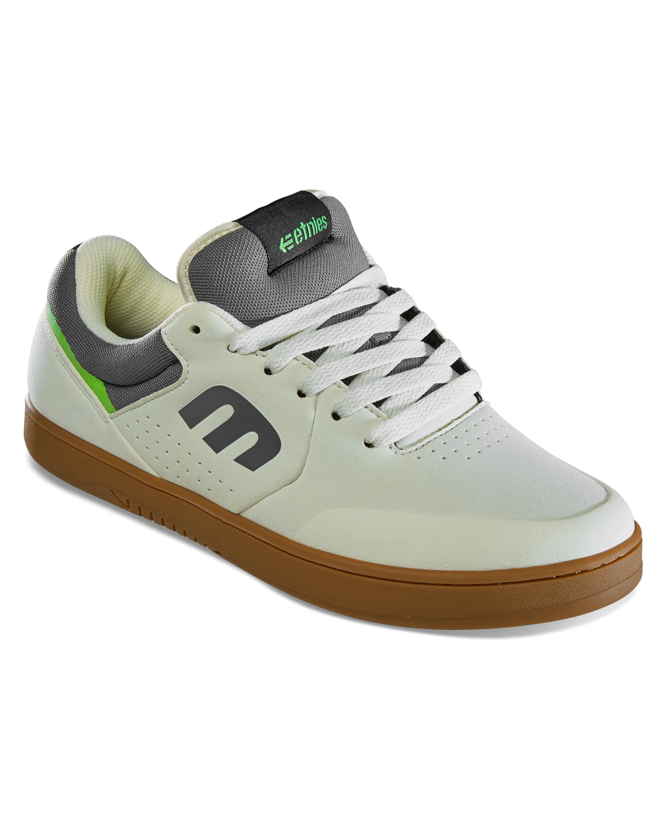 Marana Michelin Shoes in White, Grey & Gum