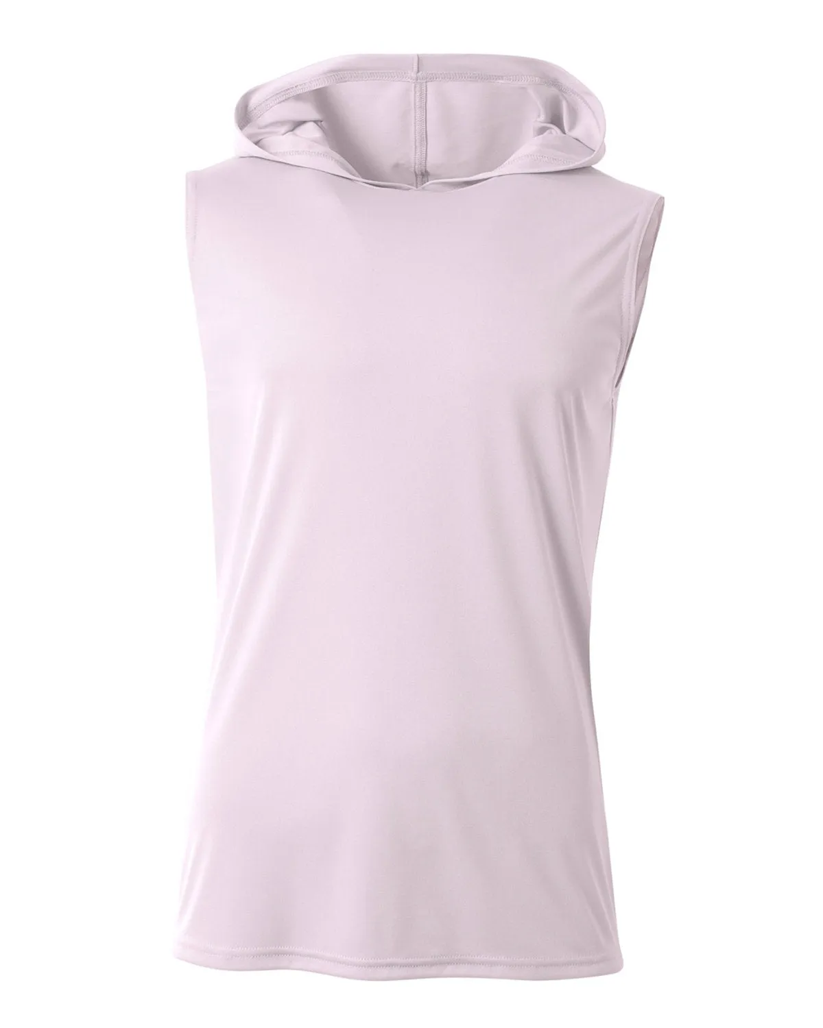 Men's Sleeveless Hooded Workout Tank Top with Muscle Cut Off