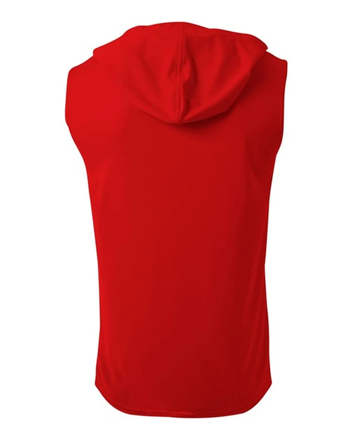 Men's Sleeveless Hooded Workout Tank Top with Muscle Cut Off
