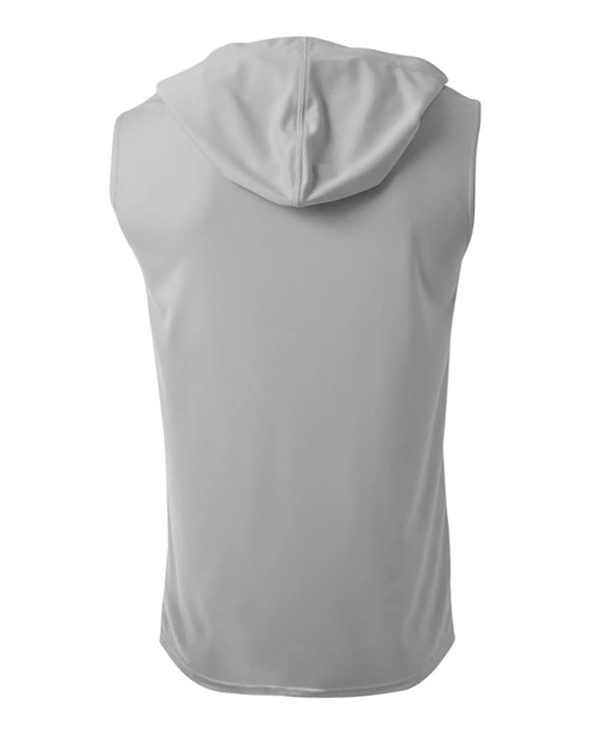 Men's Sleeveless Hooded Workout Tank Top with Muscle Cut Off