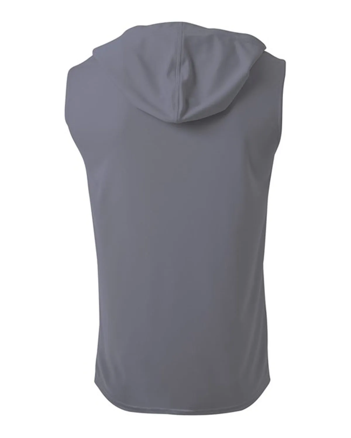 Men's Sleeveless Hooded Workout Tank Top with Muscle Cut Off