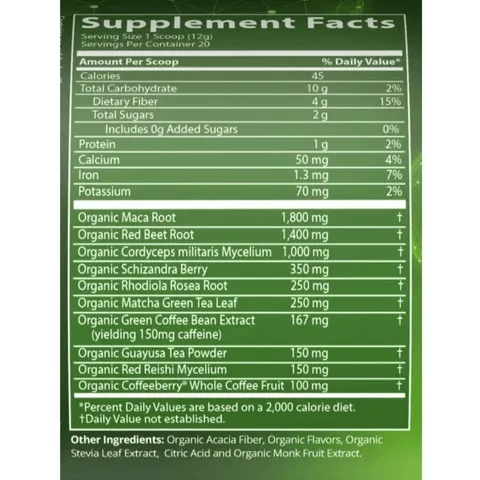 MRM Organic Pre-Workout 20 Servings
