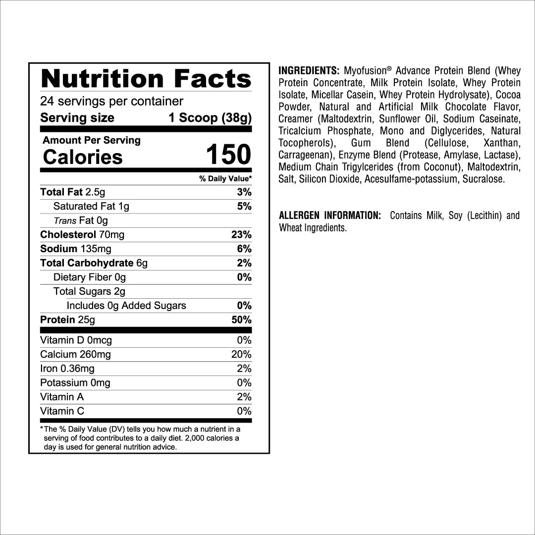 MyoFusion | Advanced Protein Blend