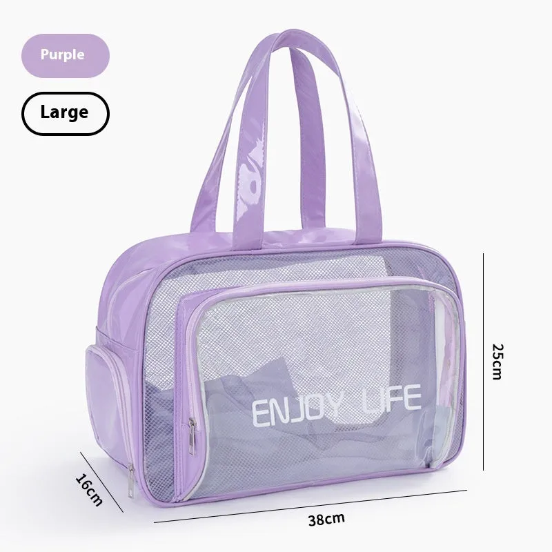Swimming Storage Bag Women's Large Capacity Dry Wet Separation Sports Handbag