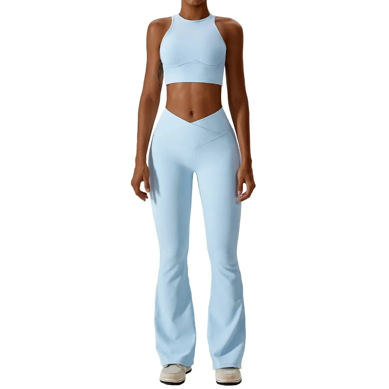 Thread Abdominal Tightening High Waist - Beautiful Back - Yoga Set