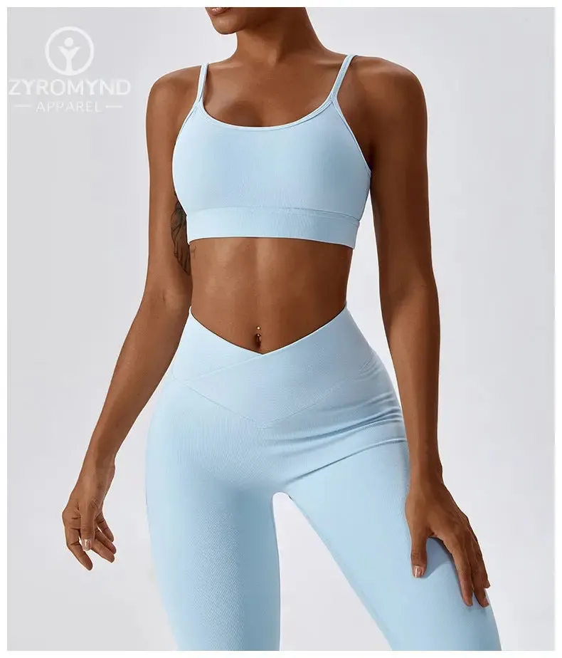 Thread Abdominal Tightening High Waist - Beautiful Back - Yoga Set