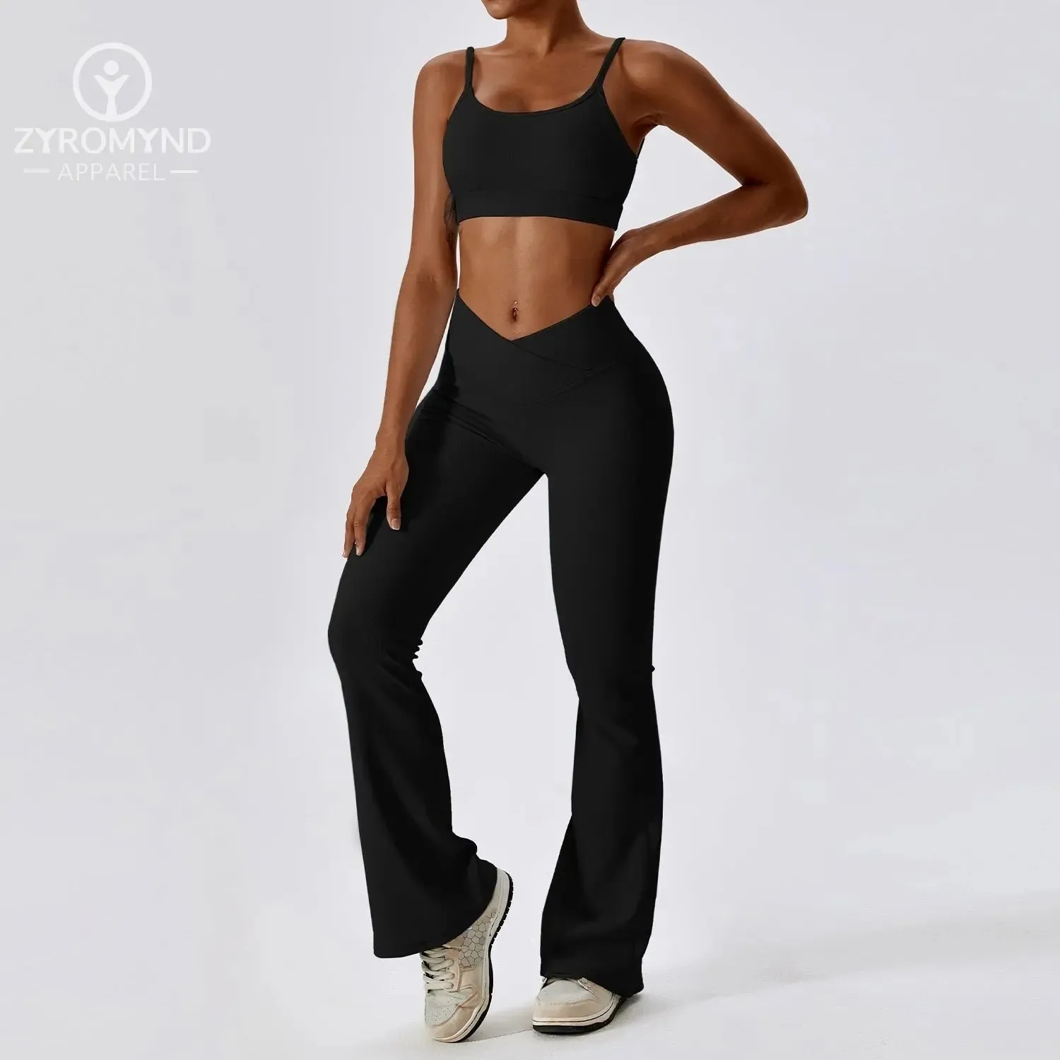 Thread Abdominal Tightening High Waist - Beautiful Back - Yoga Set