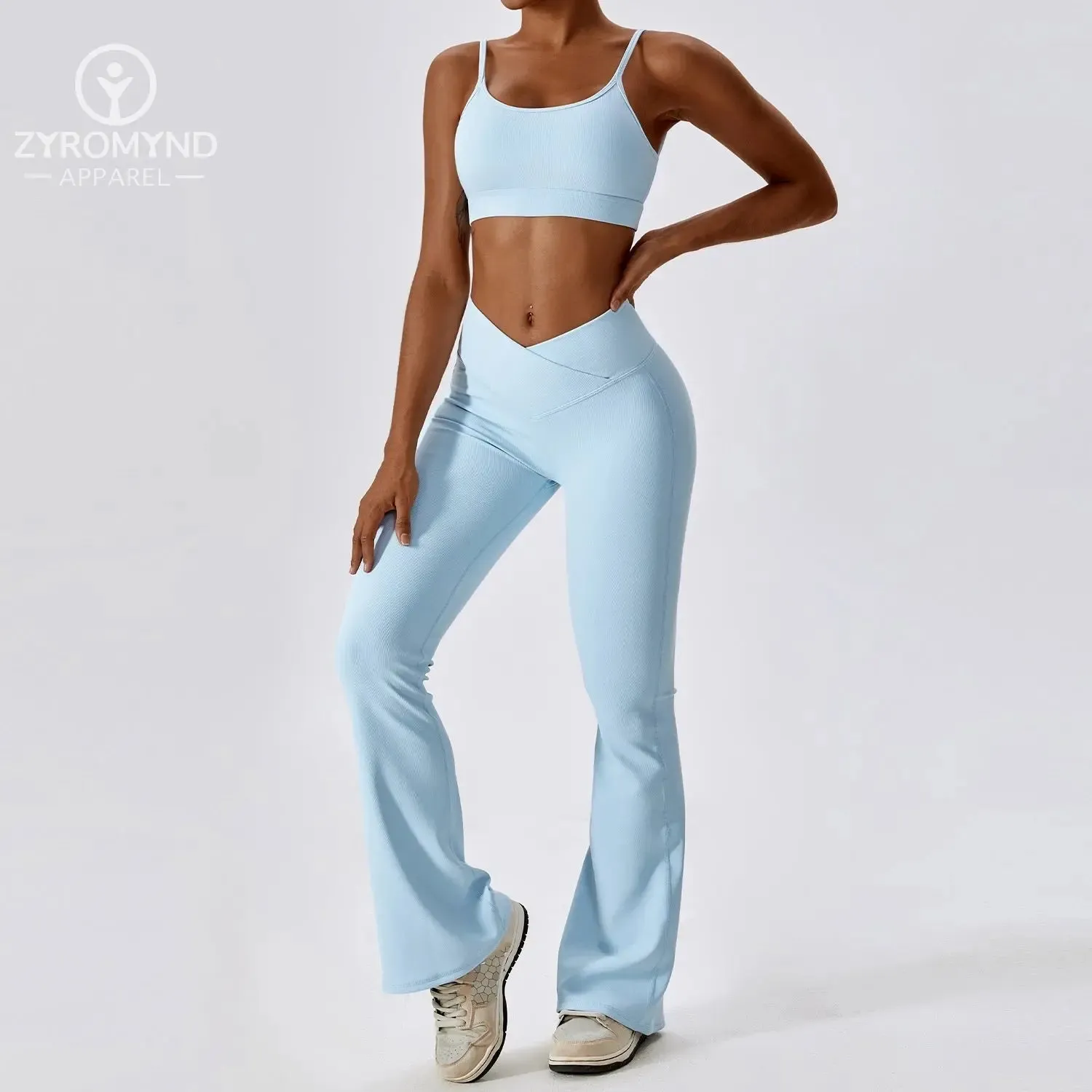 Thread Abdominal Tightening High Waist - Beautiful Back - Yoga Set