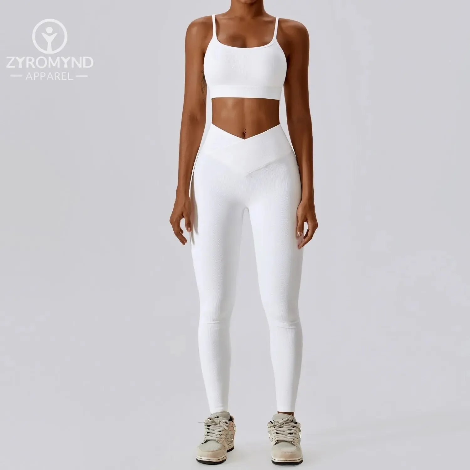 Thread Abdominal Tightening High Waist - Beautiful Back - Yoga Set