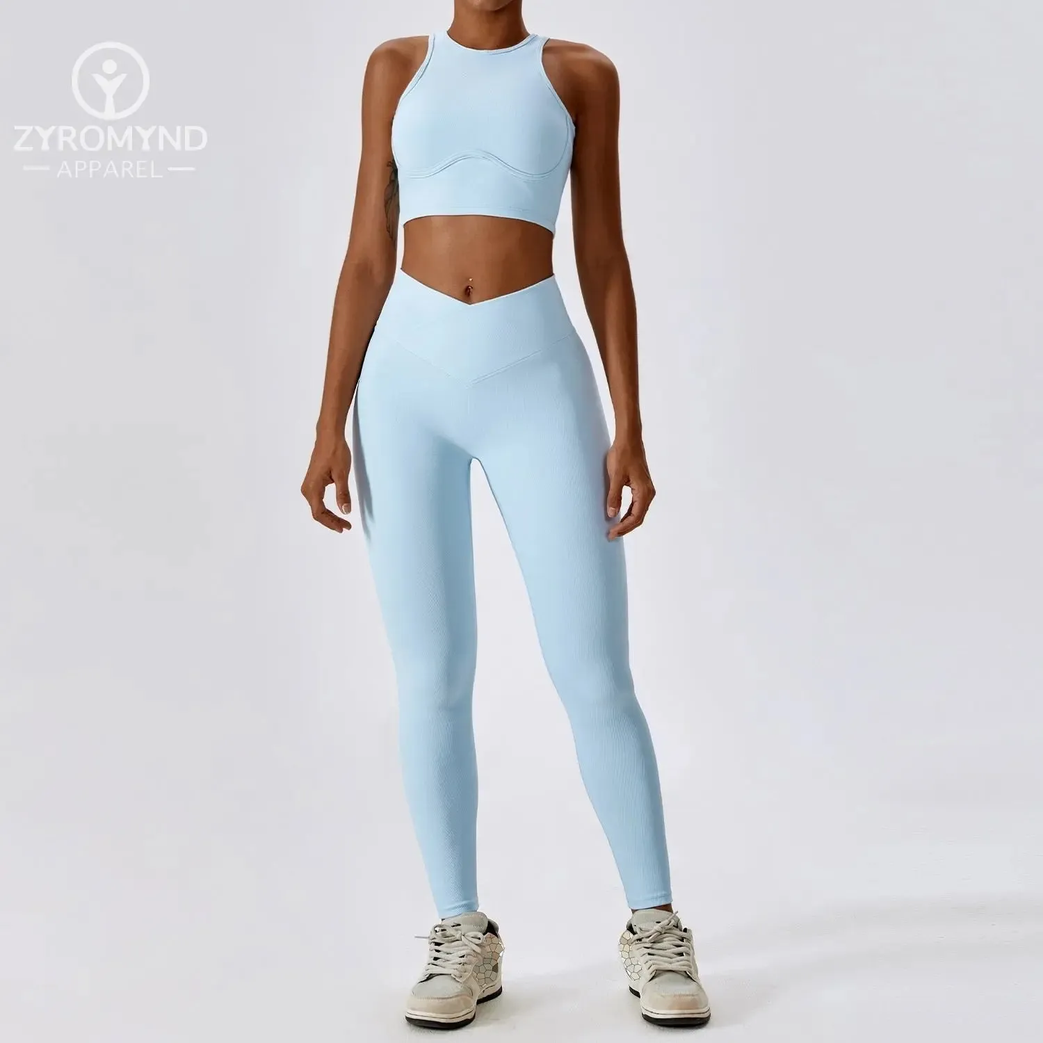 Thread Abdominal Tightening High Waist - Beautiful Back - Yoga Set