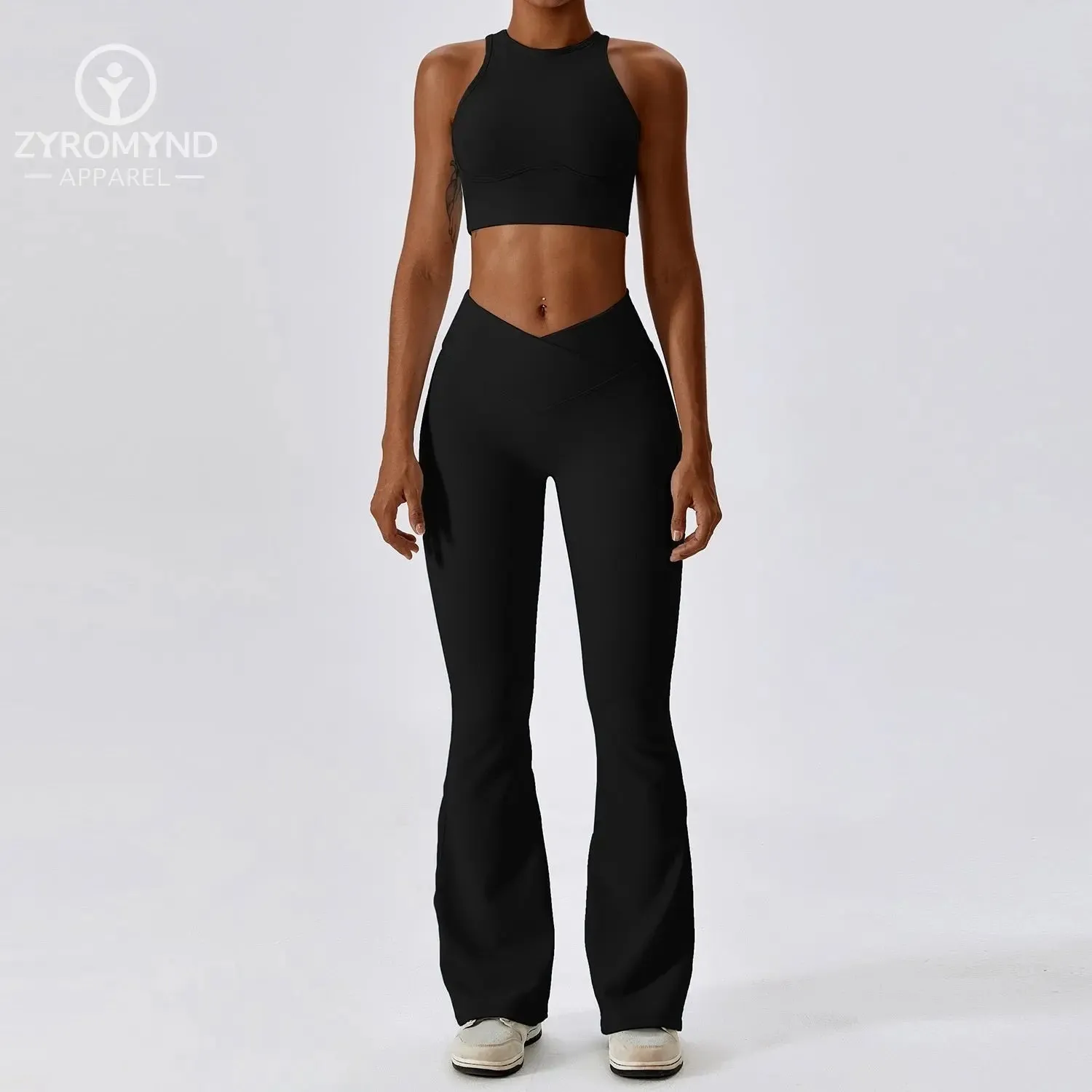Thread Abdominal Tightening High Waist - Beautiful Back - Yoga Set