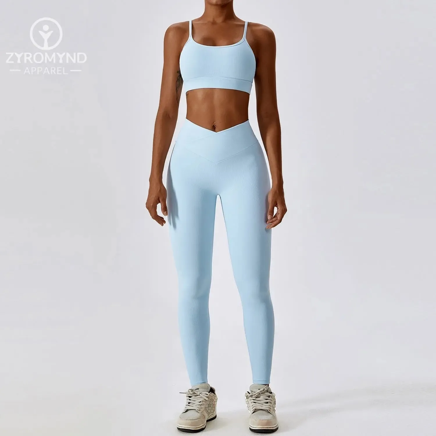 Thread Abdominal Tightening High Waist - Beautiful Back - Yoga Set