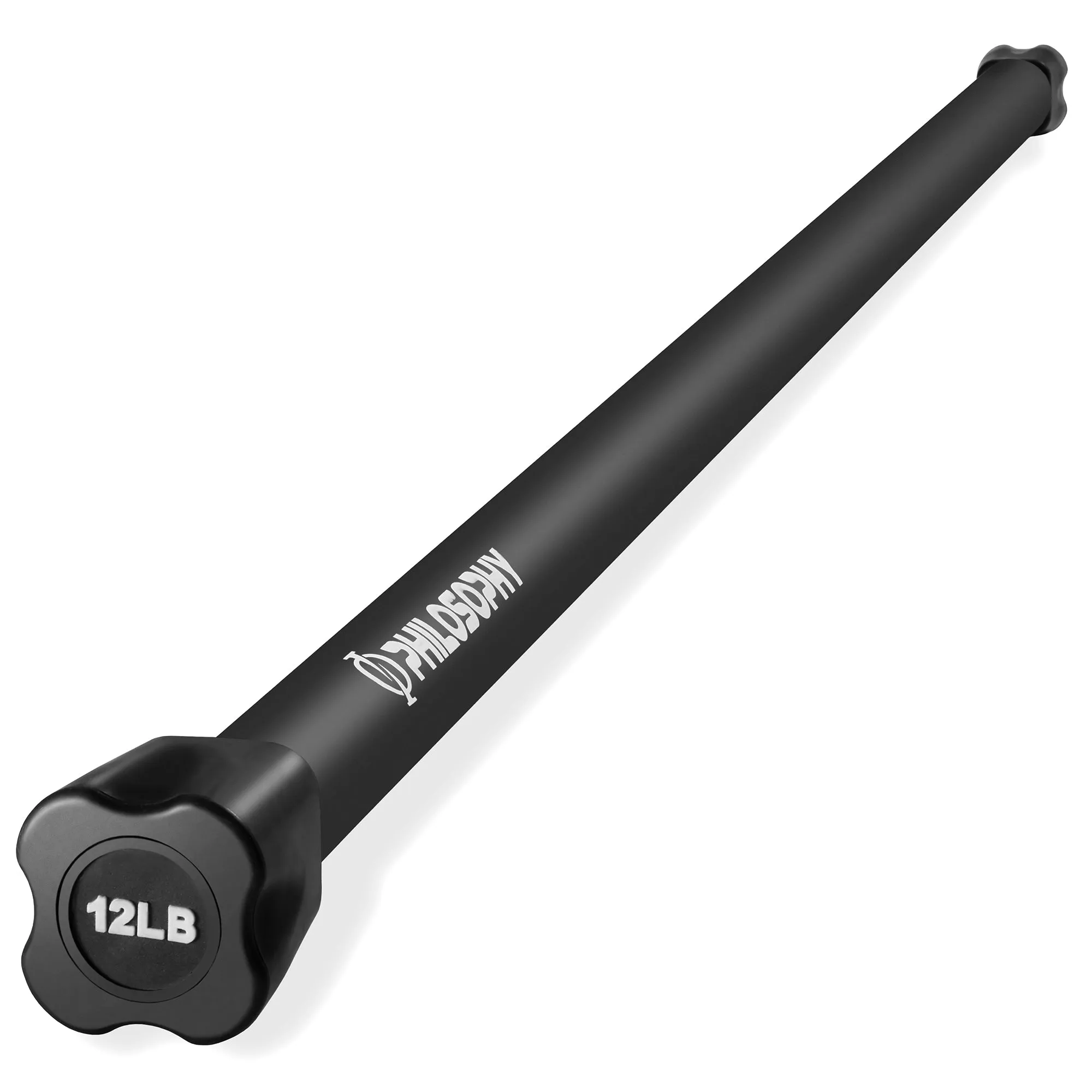 Workout Weighted Bar - Padded Workout Body Toning Exercise Bar